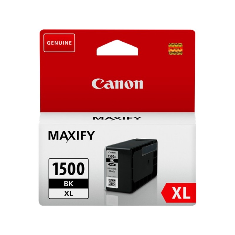 ORIGINAL Canon Cartuccia d'inchiostro nero PGI-1500bk XL 9182B001 ~1200 Seiten 34,7ml