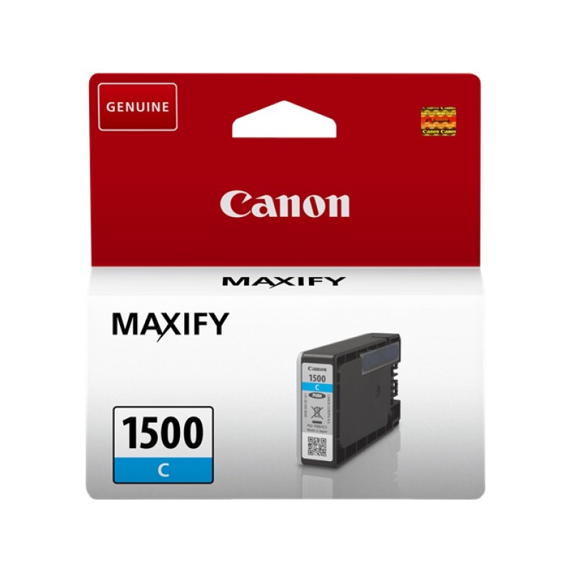 ORIGINAL Canon Cartuccia d'inchiostro ciano PGI-1500c 9229B001 ~300 Seiten 4,5ml