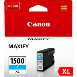 ORIGINAL Canon Cartuccia d'inchiostro ciano PGI-1500c XL 9193B001 ~1020 Seiten 12ml