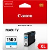 ORIGINAL Canon Cartuccia d'inchiostro ciano PGI-1500c XL 9193B001 ~1020 Seiten 12ml