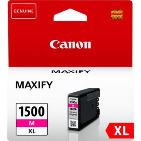 ORIGINAL Canon Cartuccia d'inchiostro magenta PGI-1500m XL 9194B001 ~780 Seiten 12ml