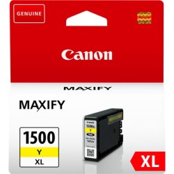 ORIGINAL Canon Cartuccia d'inchiostro giallo PGI-1500y XL 9195B001 ~935 Seiten 12ml