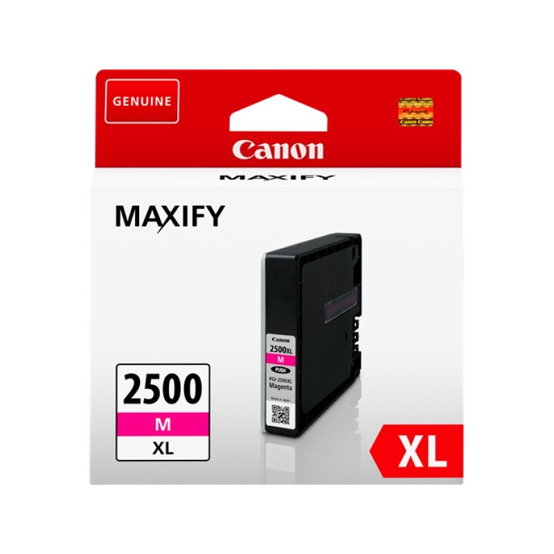 ORIGINAL Canon Cartuccia d'inchiostro magenta PGI-2500m XL 9266B001 ~1295 Seiten 19,3ml