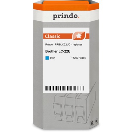 ORIGINAL Prindo Cartuccia d'inchiostro ciano PRIBLC22UC Classic ~1200 Seiten