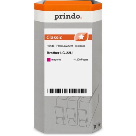 ORIGINAL Prindo Cartuccia d'inchiostro magenta PRIBLC22UM Classic ~1200 Seiten