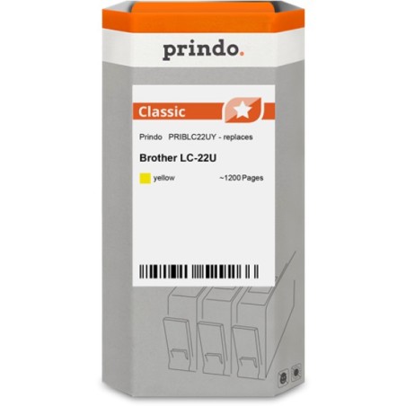 ORIGINAL Prindo Cartuccia d'inchiostro giallo PRIBLC22UY Classic ~1200 Seiten