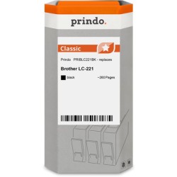 ORIGINAL Prindo Cartuccia d'inchiostro nero PRIBLC221BK Classic ~260 Seiten