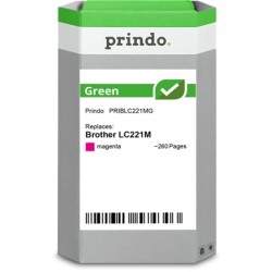 ORIGINAL Prindo Cartuccia d'inchiostro magenta PRIBLC221MG Green ~260 Seiten