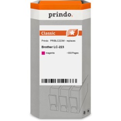 ORIGINAL Prindo Cartuccia d'inchiostro magenta PRIBLC223M Classic ~550 Seiten alternativa per Brother LC-223M (LC223M)