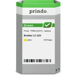 ORIGINAL Prindo Cartuccia d'inchiostro giallo PRIBLC223YG Green ~550 Seiten