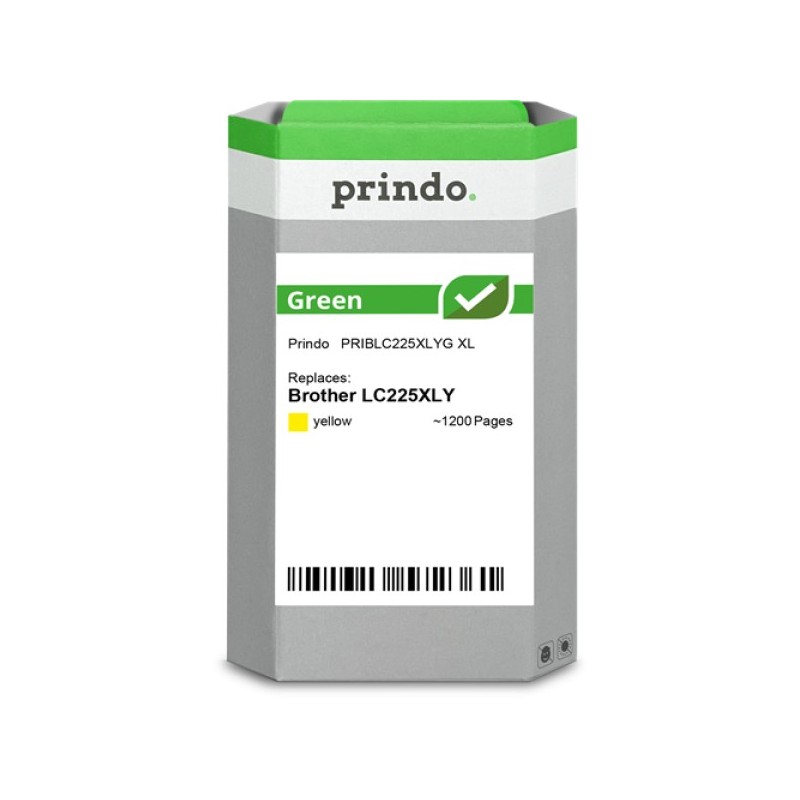 ORIGINAL Prindo Cartuccia d'inchiostro giallo PRIBLC225XLYG Green XL ~1200 Seiten