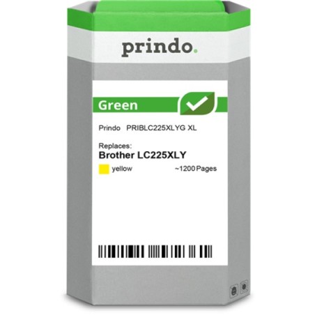 ORIGINAL Prindo Cartuccia d'inchiostro giallo PRIBLC225XLYG Green XL ~1200 Seiten