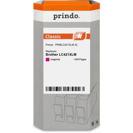 ORIGINAL Prindo Cartuccia d'inchiostro magenta PRIBLC421XLM Classic XL ~500 Seiten