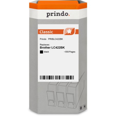 ORIGINAL Prindo Cartuccia d'inchiostro nero PRIBLC422BK Classic ~550 Seiten