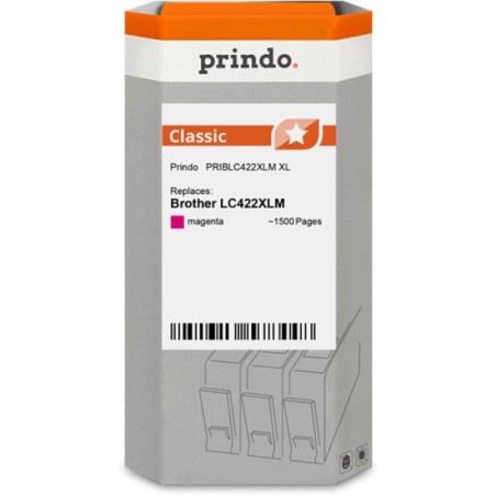ORIGINAL Prindo Cartuccia d'inchiostro magenta PRIBLC422XLM Classic XL ~1500 Seiten