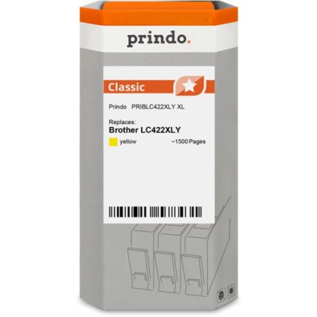 ORIGINAL Prindo Cartuccia d'inchiostro giallo PRIBLC422XLY Classic XL ~1500 Seiten