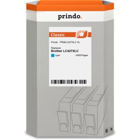 ORIGINAL Prindo Cartuccia d'inchiostro ciano PRIBLC427XLC Classic XL ~5000 Seiten