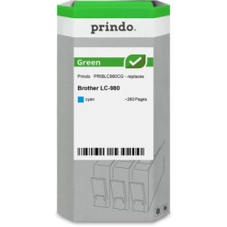 ORIGINAL Prindo Cartuccia d'inchiostro ciano PRIBLC980CG Green ~260 Seiten