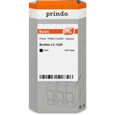 ORIGINAL Prindo Cartuccia d'inchiostro nero PRIBLC1220BK Basic ~300 Seiten