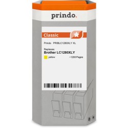 ORIGINAL Prindo Cartuccia d'inchiostro giallo PRIBLC1280XLY Classic XL ~1200 Seiten compatibile per Brother LC1280XLY (LC-1280)