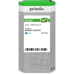 ORIGINAL Prindo Cartuccia d'inchiostro ciano PRIBLC3211CG Green ~200 Seiten