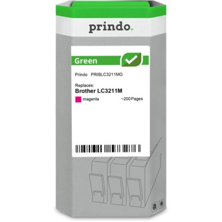 ORIGINAL Prindo Cartuccia d'inchiostro magenta PRIBLC3211MG Green ~200 Seiten