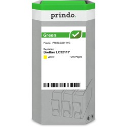 ORIGINAL Prindo Cartuccia d'inchiostro giallo PRIBLC3211YG Green ~200 Seiten