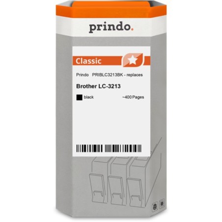 ORIGINAL Prindo Cartuccia d'inchiostro nero PRIBLC3213BK Classic ~400 Seiten