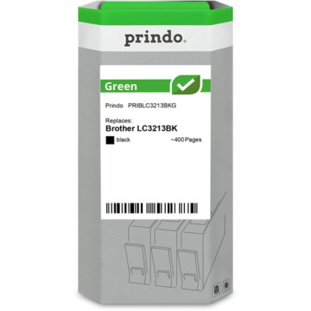 ORIGINAL Prindo Cartuccia d'inchiostro nero PRIBLC3213BKG Green ~400 Seiten