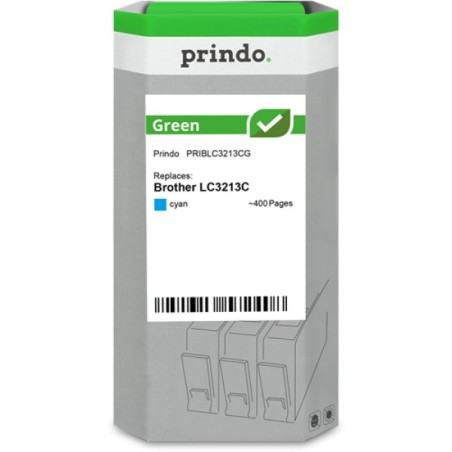 ORIGINAL Prindo Cartuccia d'inchiostro ciano PRIBLC3213CG Green ~400 Seiten