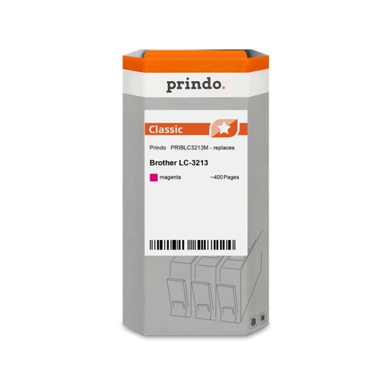 ORIGINAL Prindo Cartuccia d'inchiostro magenta PRIBLC3213M Classic ~400 Seiten