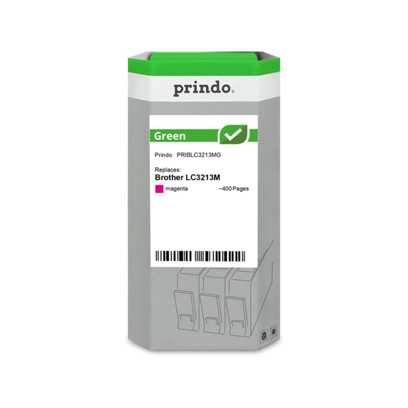 ORIGINAL Prindo Cartuccia d'inchiostro magenta PRIBLC3213MG Green ~400 Seiten