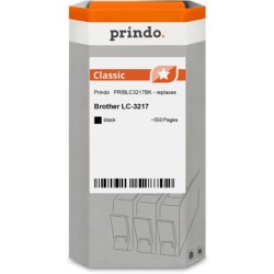 ORIGINAL Prindo Cartuccia d'inchiostro nero PRIBLC3217BK Classic ~550 Seiten compatibile con Brother LC-3217BK