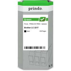 ORIGINAL Prindo Cartuccia d'inchiostro nero PRIBLC3217BKG Green ~550 Seiten