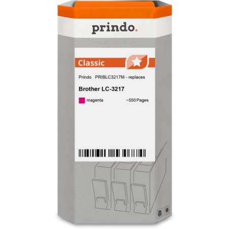 ORIGINAL Prindo Cartuccia d'inchiostro magenta PRIBLC3217M Classic ~550 Seiten