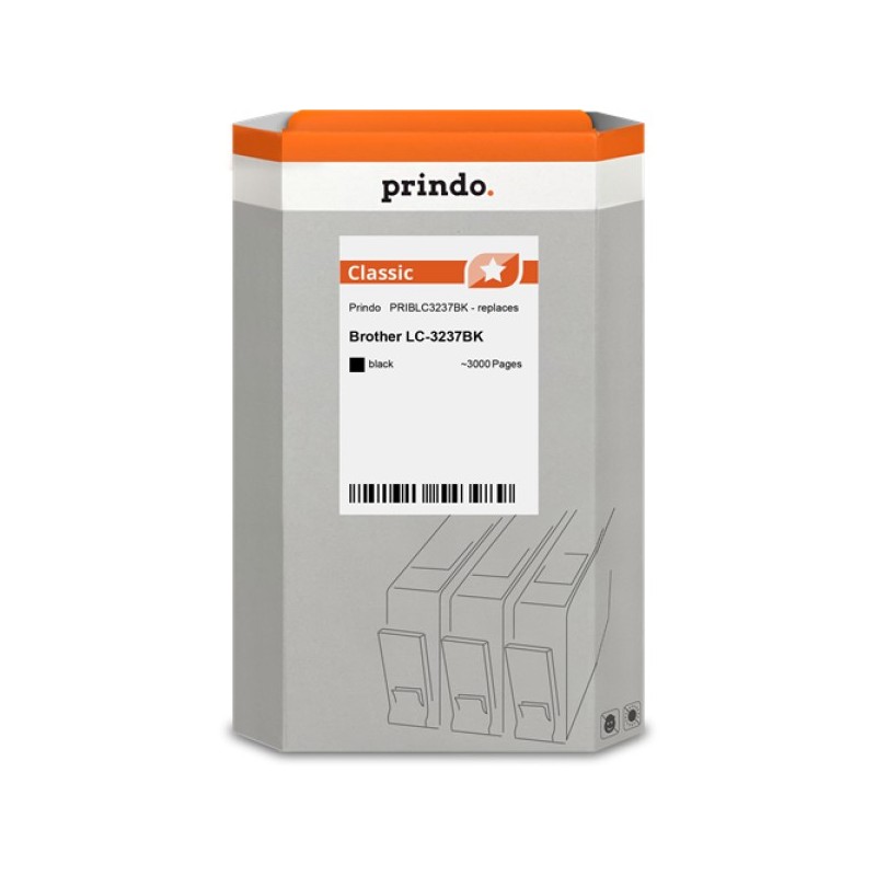 ORIGINAL Prindo Cartuccia d'inchiostro nero PRIBLC3237BK Classic ~3000 Seiten