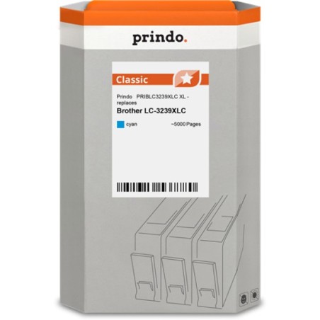 ORIGINAL Prindo Cartuccia d'inchiostro ciano PRIBLC3239XLC Classic XL ~5000 Seiten