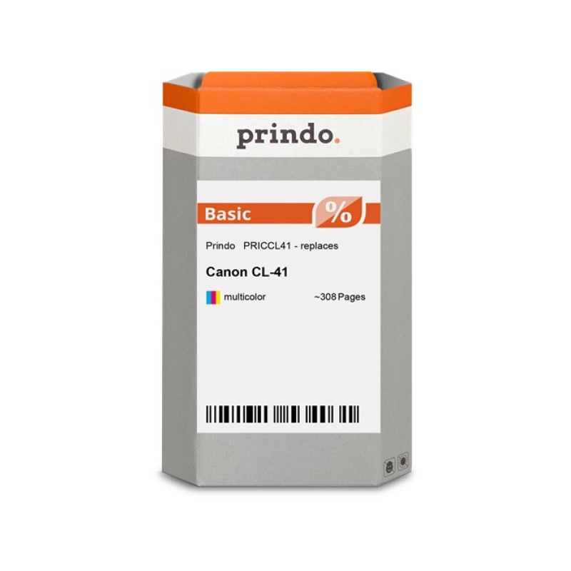 ORIGINAL Prindo Cartuccia d'inchiostro differenti colori PRICCL41 Basic ~308 Seiten 12ml Prindo BASIC: L'alternativa economica p
