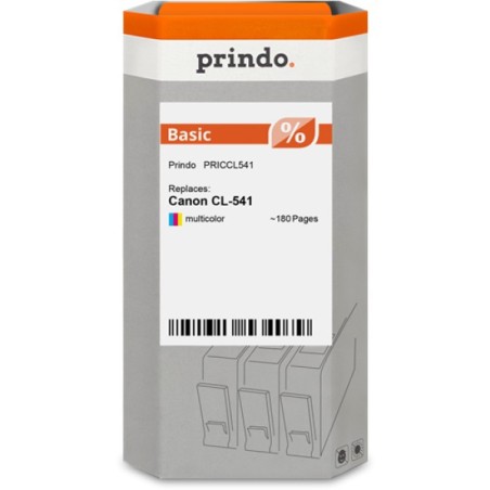 ORIGINAL Prindo Cartuccia d'inchiostro differenti colori PRICCL541 Basic ~180 Seiten 8ml compatibile per Canon CL-541 (5227B005)