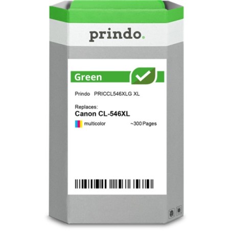 ORIGINAL Prindo Cartuccia d'inchiostro differenti colori PRICCL546XLG Green XL ~300 Seiten 13ml