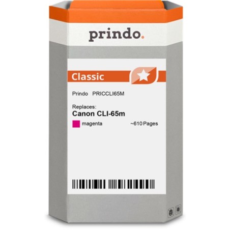 ORIGINAL Prindo Cartuccia d'inchiostro magenta PRICCLI65M Classic 12,6ml