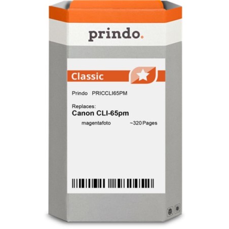 ORIGINAL Prindo Cartuccia d'inchiostro magentafoto PRICCLI65PM Classic 12,6ml