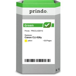 ORIGINAL Prindo Cartuccia d'inchiostro giallo PRICCLI526YG Green 9ml