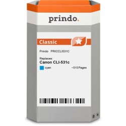 ORIGINAL Prindo Cartuccia d'inchiostro ciano PRICCLI531C Classic ~515 Seiten