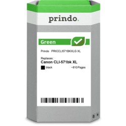 ORIGINAL Prindo Cartuccia d'inchiostro nero PRICCLI571BKXLG Green XL 11ml