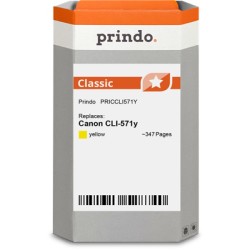 ORIGINAL Prindo Cartuccia d'inchiostro giallo PRICCLI571Y Classic 6,5ml