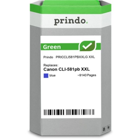 ORIGINAL Prindo Cartuccia d'inchiostro Blu PRICCLI581PBXXLG Green XXL ~9140 Seiten