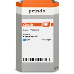 ORIGINAL Prindo Cartuccia d'inchiostro ciano PRICGI51C Classic 70ml