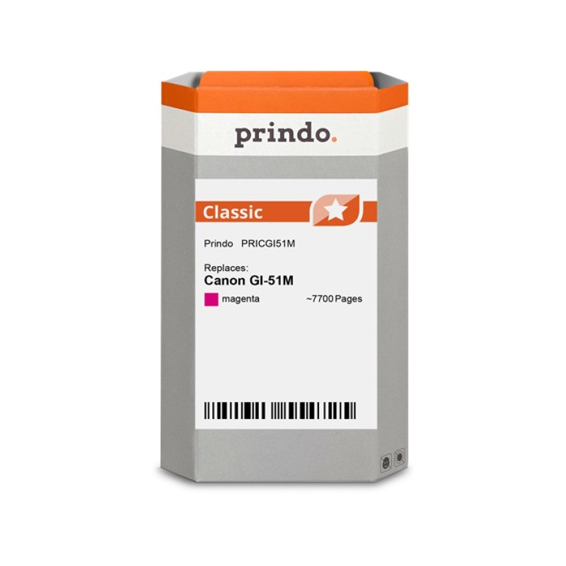 ORIGINAL Prindo Cartuccia d'inchiostro magenta PRICGI51M Classic 70ml