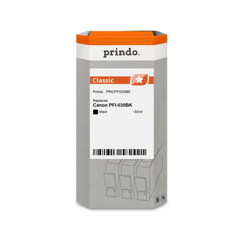 ORIGINAL Prindo Cartuccia d'inchiostro nero PRICPFI030BK Classic 55ml